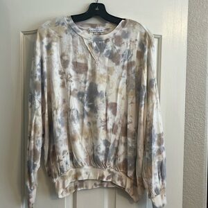 Young Fabulous & Broke tie dye super soft sweatshirt size L